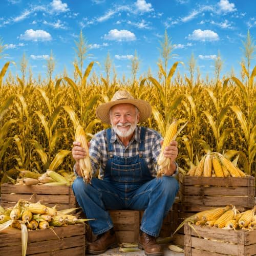 Fall Tablecloth Roll, Thanksgiving Cornfield Stalk Backdrop, alternate view 4