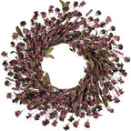 Fall Wreath, 24 Inch Fall Wreaths for Front Door