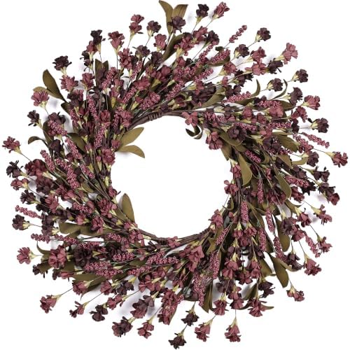 Fall Wreath, 24 Inch Fall Wreaths for Front Door