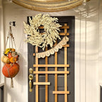 Fall Wreath Artificial 24 inch White Berry Wreaths, alternate view 6