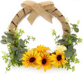 Fall Wreaths for Front Door Autumn Sunflower Harvest Wreath Decoror