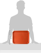 Fast Food Tray, 10 by 14-Inch, Orange, Medium in Medium in Orange, alternate view 2