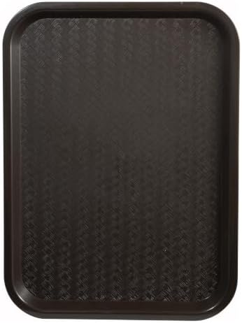 Fast Food Tray, 12 by 16-Inch, Brown in Brown