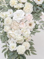 Faux Flowers Arch Flowers with Drapes (Set of 4) Wedding Decor and Wedding Arch Draping Artificial Flower, alternate view 5