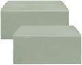 Fitted Table Cloths For 4 Foot Rectangle Tables 2 Pcs Sage Green in 4FT|2 Pack in Sage Green