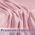 Fitted Table Cloths For 6 Foot Rectangle Tables, Vendor Booth 2 Pack Pink in 6FT|2 Pack in Pink, alternate view 5