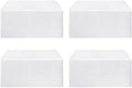 Fitted Table Cloths For 6 Foot Rectangle Tables, Vendor Booth 4 Pack White in 6FT|4 Pack in White