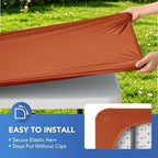 Fitted Tablecloth for 6 Foot Rectangle Tables-Fall Thanksgiving Table Cover, alternate view 4