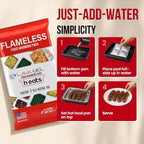 Flame-Free Catering Heat Pads & Buffet Kits - Sustainable Natural Mineral Food Warming Solution for Full & Half, alternate
