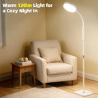 Floor Lamp, Adjustable Height Floor Lamps for Living Room Bedroom, 120 LED Super Bright Standing Lamp Remote &, alternate