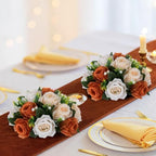 Flower Balls for Centerpieces Decoration: 2 Pcs, Terracotta in 22.8"(H) in Terracotta - 3 Colors, alternate view 2