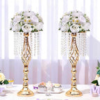 Flower Balls for Centerpieces Tables: 10 PCS White Flowers for Centerpieces in White, alternate view 4