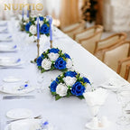 Flower Balls for Wedding Centerpieces - 6 Pcs 9.5 inch Diameter Fake Flower Ball Arrangement Bouquet Party, alternate view 4
