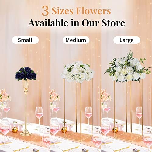 Flower Balls for Wedding Centrepieces - 2 Pcs 9.5in Diameter Artificial Flower Ball Arrangement Bouquet Party, alternate view