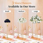 Flower Balls for Wedding Centrepieces - 2 Pcs 9.5in Diameter Artificial Flower Ball Arrangement Bouquet Party, alternate view