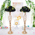 Flower Centerpieces for Wedding Tables: Black, 6 Packs in Black, alternate view 4