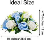 Flower Centerpieces for Wedding Tables: Blue & White, 2 Packs in Blue & White, alternate view 3