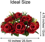 Flower Centerpieces for Wedding Tables: Crimson, 10 Packs in Crimson, alternate view 3