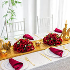 Flower Centerpieces for Wedding Tables: Crimson, 2 Packs in Crimson, alternate view 2
