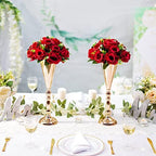 Flower Centerpieces for Wedding Tables: Crimson, 6 Packs in Crimson, alternate view 5