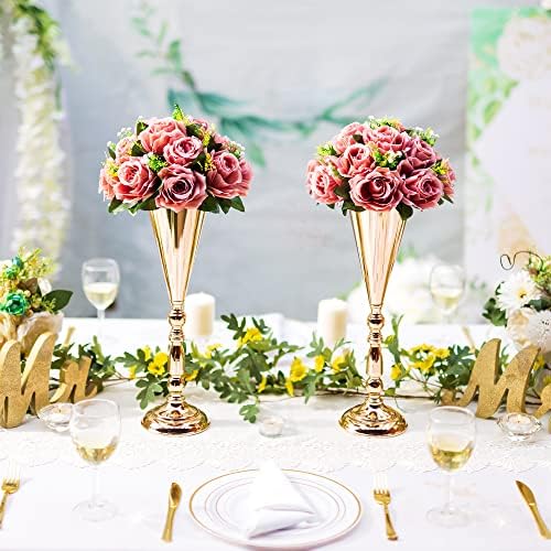 Flower Centerpieces for Wedding Tables: Dusty Rose, 6 Packs in Dusty Rose, alternate view 2