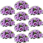 Flower Centerpieces for Wedding Tables: Lilac, 10 Packs in Lilac