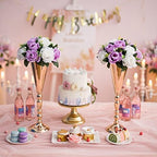 Flower Centerpieces for Wedding Tables: Lilac & White, 2 Packs in Lilac & White, alternate view 4