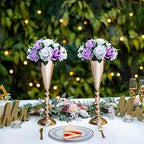 Flower Centerpieces for Wedding Tables: Lilac & White, 6 Packs in Lilac & White, alternate view 5