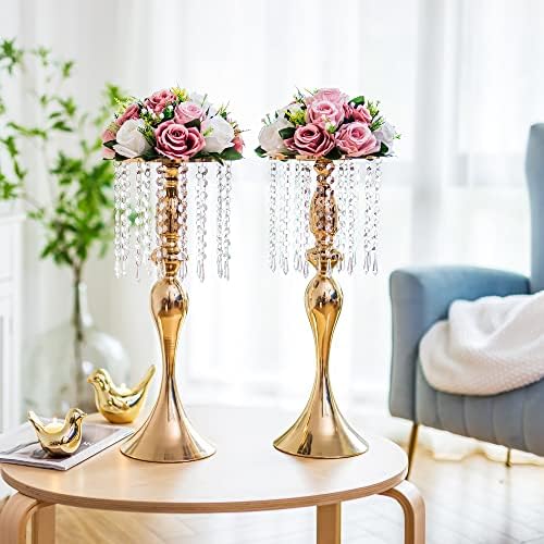 Flower Centerpieces Wedding Tables: Dusty Rose & White, 10 Packs in Dusty Rose & White, alternate view 5