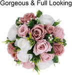 Flower Centerpieces Wedding Tables: Dusty Rose & White, 10 Packs in Dusty Rose & White, alternate view 6