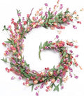 Flower Garland, 6Ft Spring/Summer Floral Garland