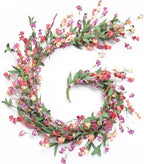 Flower Garland, 6Ft Spring/Summer Floral Garland