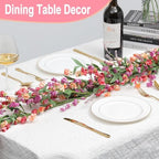 Flower Garland, 6Ft Spring/Summer Floral Garland, alternate view 5