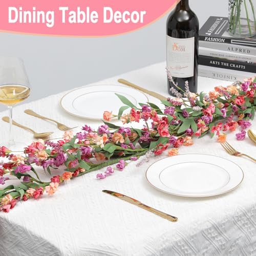 Flower Garland, 6Ft Spring/Summer Floral Garland, alternate view 5