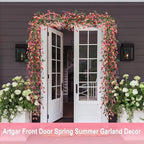 Flower Garland, 6Ft Spring/Summer Floral Garland, alternate view 6