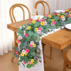 Flower Garland Daisy Garland Artificial Hanging Flowers for Outdoor, alternate view 2