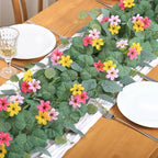 Flower Garland Daisy Garland Artificial Hanging Flowers for Outdoor, alternate view 4