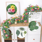 Flower Garland Daisy Garland Artificial Hanging Flowers for Outdoor, alternate view 5