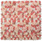 Flower Wall Backdrop 6 Panels 16×24 Inch - Blush Pink Rose in 16×24 Inch, alternate view 3