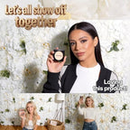 Flower Wall Backdrop 6 Panels 16×24 Inch - Ivory White Rose in 16×24 Inch, alternate view 5
