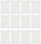 Flower Wall Panel Backdrop Decor, 12 Pcs, Ivory White, 24 x 16 Inch in 24 x 16 Inch