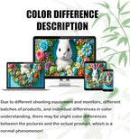 Fluffy Bunny Easter Door Cover 35x71 Inches Polyester in 35x71 Inches, alternate view 7