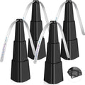 Fly Fans for Tables 4 Pack - Portable Automatic Picnic Table Food Repellent Fans Spinner for Restaurant, Party
