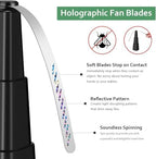 Fly Fans for Tables 4 Pack - Portable Automatic Picnic Table Food Repellent Fans Spinner for Restaurant, Party, alternate