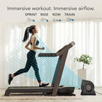 FLY MAX High Velocity Floor Fan, 4 Speed Settings, 180° Adjustable Tilt, Remote Control, 2300 FPM, Powerful, alternate view 3