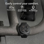FLY MAX High Velocity Floor Fan, 4 Speed Settings, 180° Adjustable Tilt, Remote Control, 2300 FPM, Powerful, alternate view 4