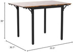 Folding Dining Table, Kitchen Table, alternate view 3