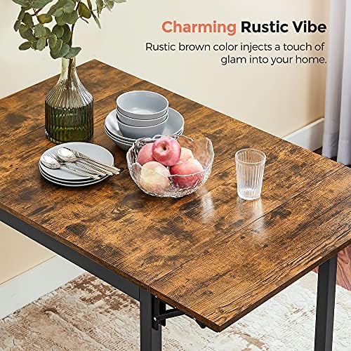 Folding Dining Table, Kitchen Table, alternate view 7