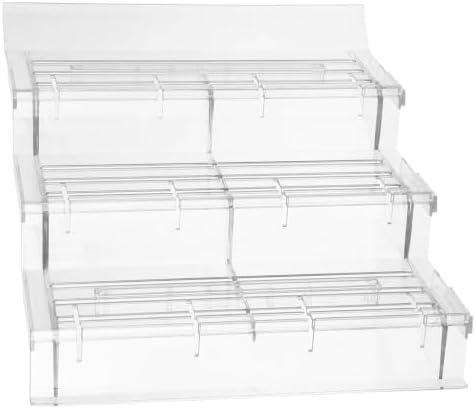 Food Display Riser Layer Plastic for Supermarket Cold in Transparent