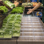 Food Display Riser Layer Plastic for Supermarket Cold in Transparent, alternate view 2